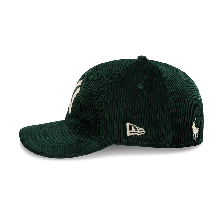 New Era หมวกรุ่น RALPH LAUREN x MLB NEW YORK YANKEES CO GREEN 9FIFTY RETRO CROWN CAP