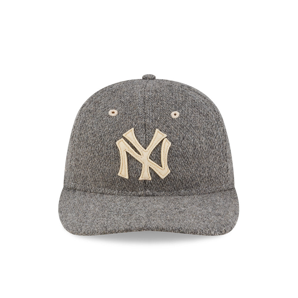 New Era หมวกรุ่น RALPH LAUREN x MLB NEW YORK YANKEES CO HEATHER GREY 9FIFTY RETRO CROWN CAP