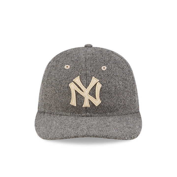 New Era หมวกรุ่น RALPH LAUREN x MLB NEW YORK YANKEES CO HEATHER GREY 9FIFTY RETRO CROWN CAP