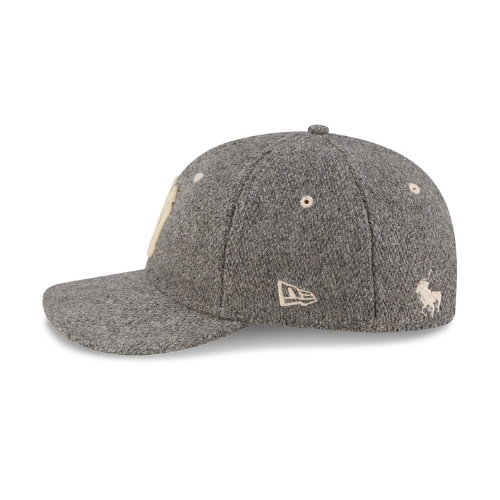New Era หมวกรุ่น RALPH LAUREN x MLB NEW YORK YANKEES CO HEATHER GREY 9FIFTY RETRO CROWN CAP