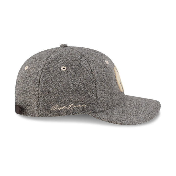 New Era หมวกรุ่น RALPH LAUREN x MLB NEW YORK YANKEES CO HEATHER GREY 9FIFTY RETRO CROWN CAP
