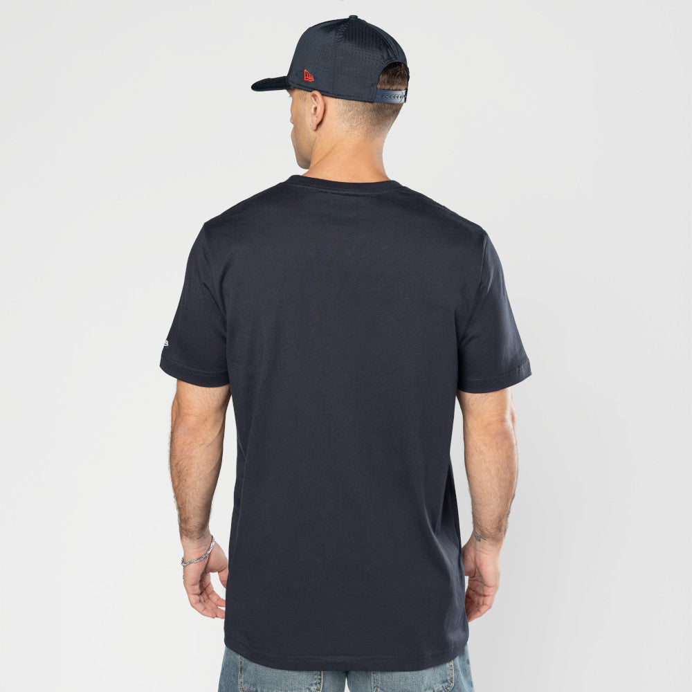 New Era เสื้อยืดแขนสั้นรุ่น Hyperfly X Mlb Boston Red Sox Navy Short Sleeve Tee