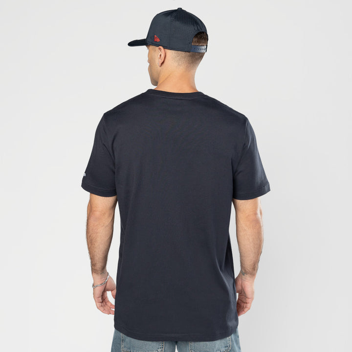 New Era เสื้อยืดแขนสั้นรุ่น Hyperfly X Mlb Boston Red Sox Navy Short Sleeve Tee