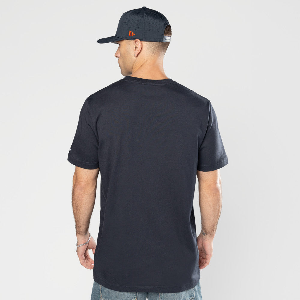 New Era เสื้อยืดแขนสั้นรุ่น Hyperfly X Mlb Detroit Tigers Navy Short Sleeve Tee