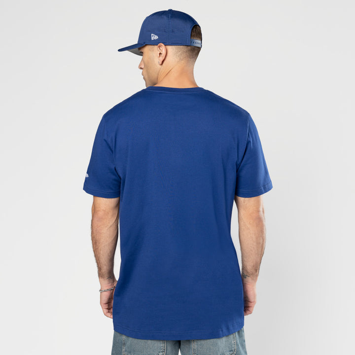 New Era เสื้อยืดแขนสั้นรุ่น Hyperfly X Mlb Los Angeles Dodgers Royal Short Sleeve Tee