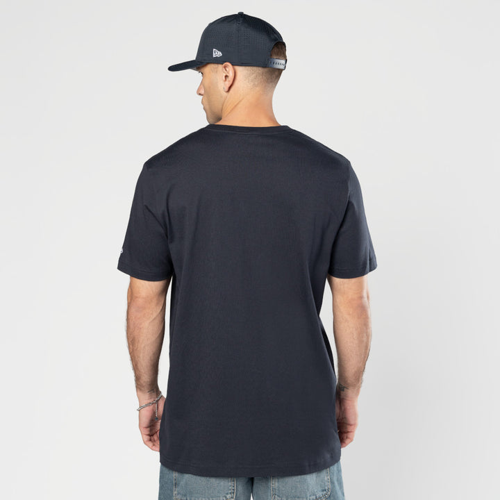 New Era เสื้อยืดแขนสั้นรุ่น Hyperfly X Mlb New York Yankees Navy Short Sleeve Tee