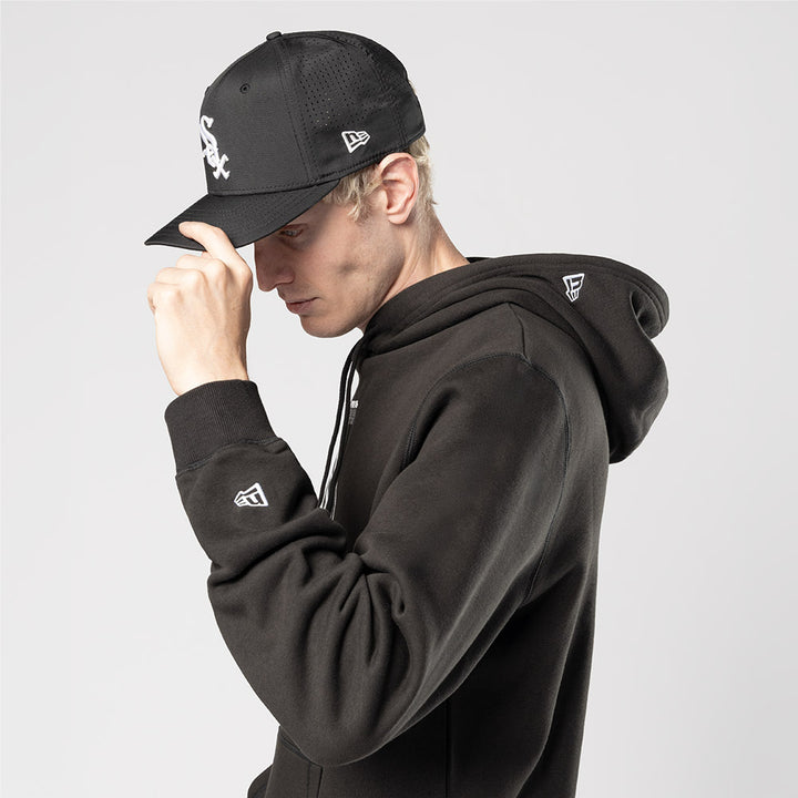 New Era เสื้อฮู้ดรุ่น Hyperfly X Mlb Chicago White Sox Black Hoodie