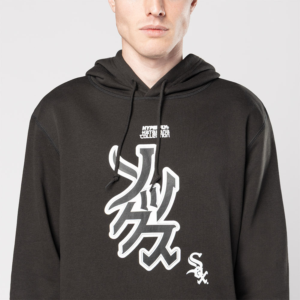 New Era เสื้อฮู้ดรุ่น Hyperfly X Mlb Chicago White Sox Black Hoodie