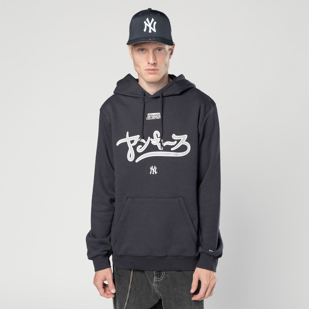 New Era เสื้อฮู้ดรุ่น Hyperfly X Mlb New York Yankees Navy Hoodie