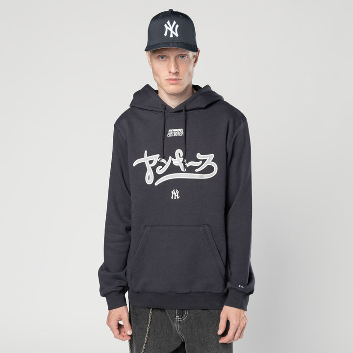 New Era เสื้อฮู้ดรุ่น Hyperfly X Mlb New York Yankees Navy Hoodie