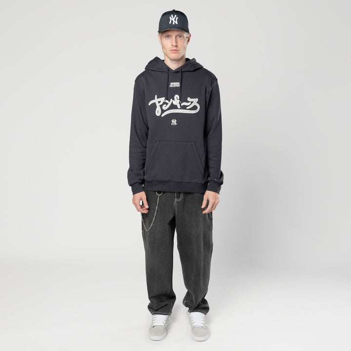New Era เสื้อฮู้ดรุ่น Hyperfly X Mlb New York Yankees Navy Hoodie