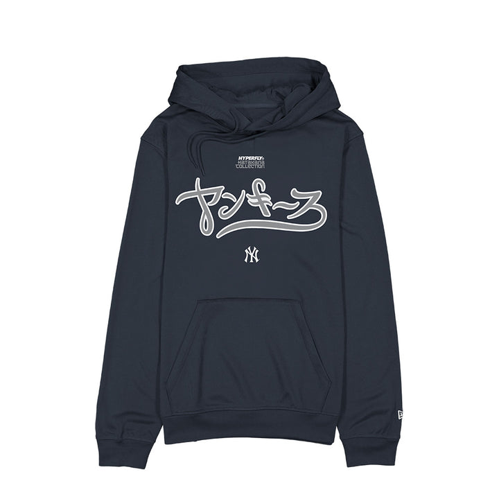 New Era เสื้อฮู้ดรุ่น Hyperfly X Mlb New York Yankees Navy Hoodie