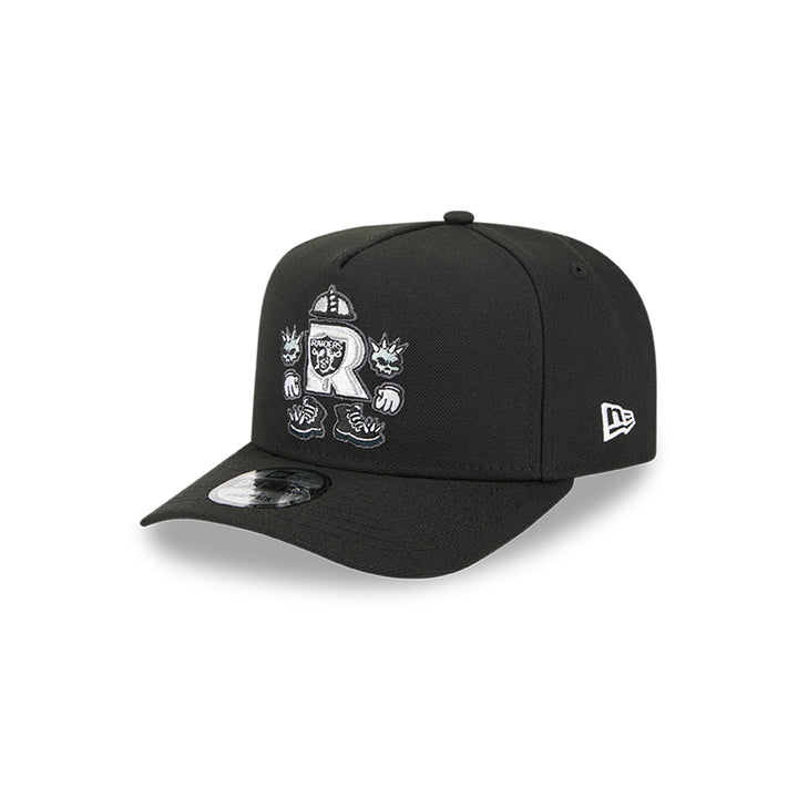 New Era หมวกรุ่น Las Vegas Raiders Nfl Cartoon Black 9Fifty A-Frame Cap