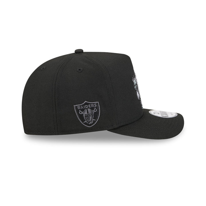 New Era หมวกรุ่น Las Vegas Raiders Nfl Cartoon Black 9Fifty A-Frame Cap