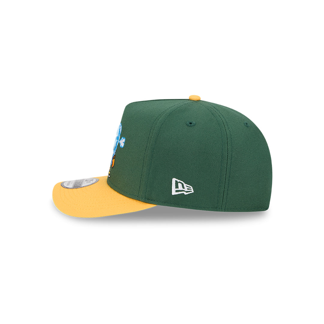 New Era หมวกรุ่น Green Bay Packers Nfl Cartoon Green 9Fifty A-Frame Cap