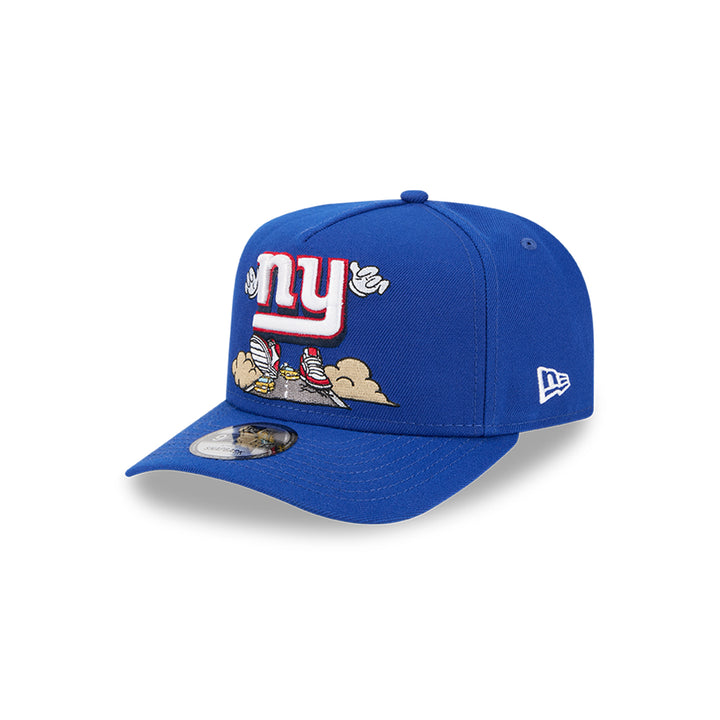 New Era หมวกรุ่น New York Giants Nfl Cartoon Royal 9Fifty A-Frame Cap