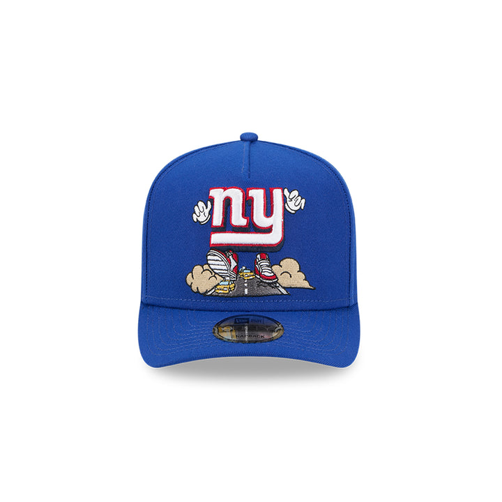 New Era หมวกรุ่น New York Giants Nfl Cartoon Royal 9Fifty A-Frame Cap