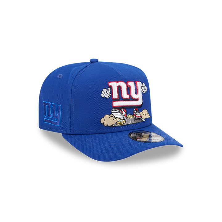 New Era หมวกรุ่น New York Giants Nfl Cartoon Royal 9Fifty A-Frame Cap