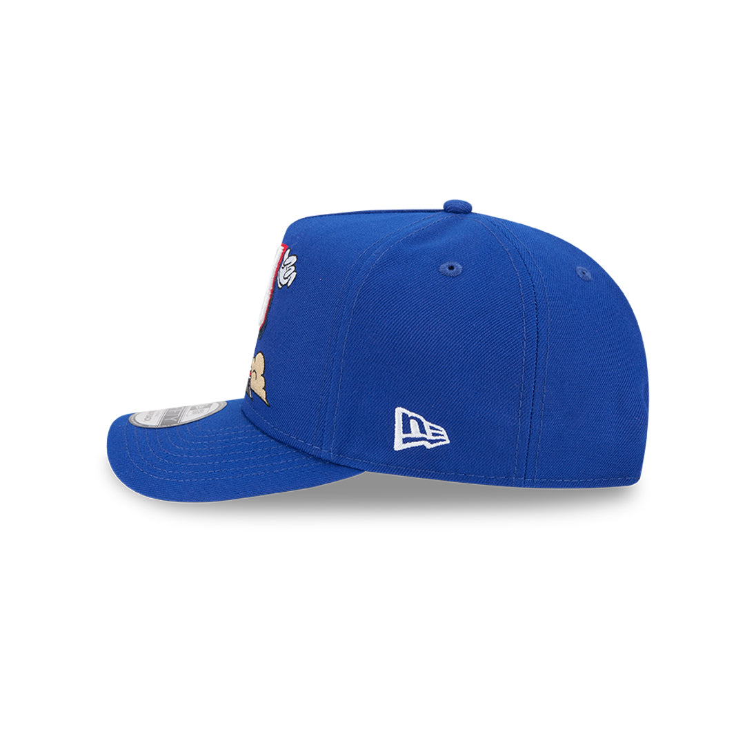 New Era หมวกรุ่น New York Giants Nfl Cartoon Royal 9Fifty A-Frame Cap