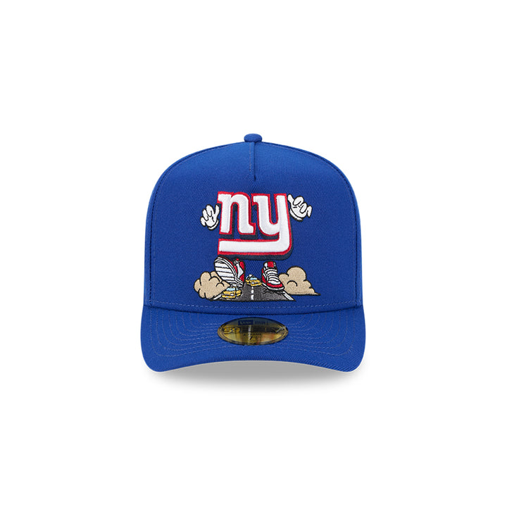 New Era หมวกรุ่น New York Giants Nfl Cartoon Royal 59Fifty A-Frame Cap