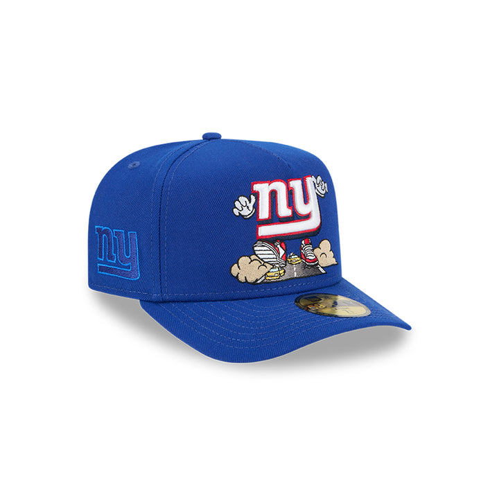New Era หมวกรุ่น New York Giants Nfl Cartoon Royal 59Fifty A-Frame Cap