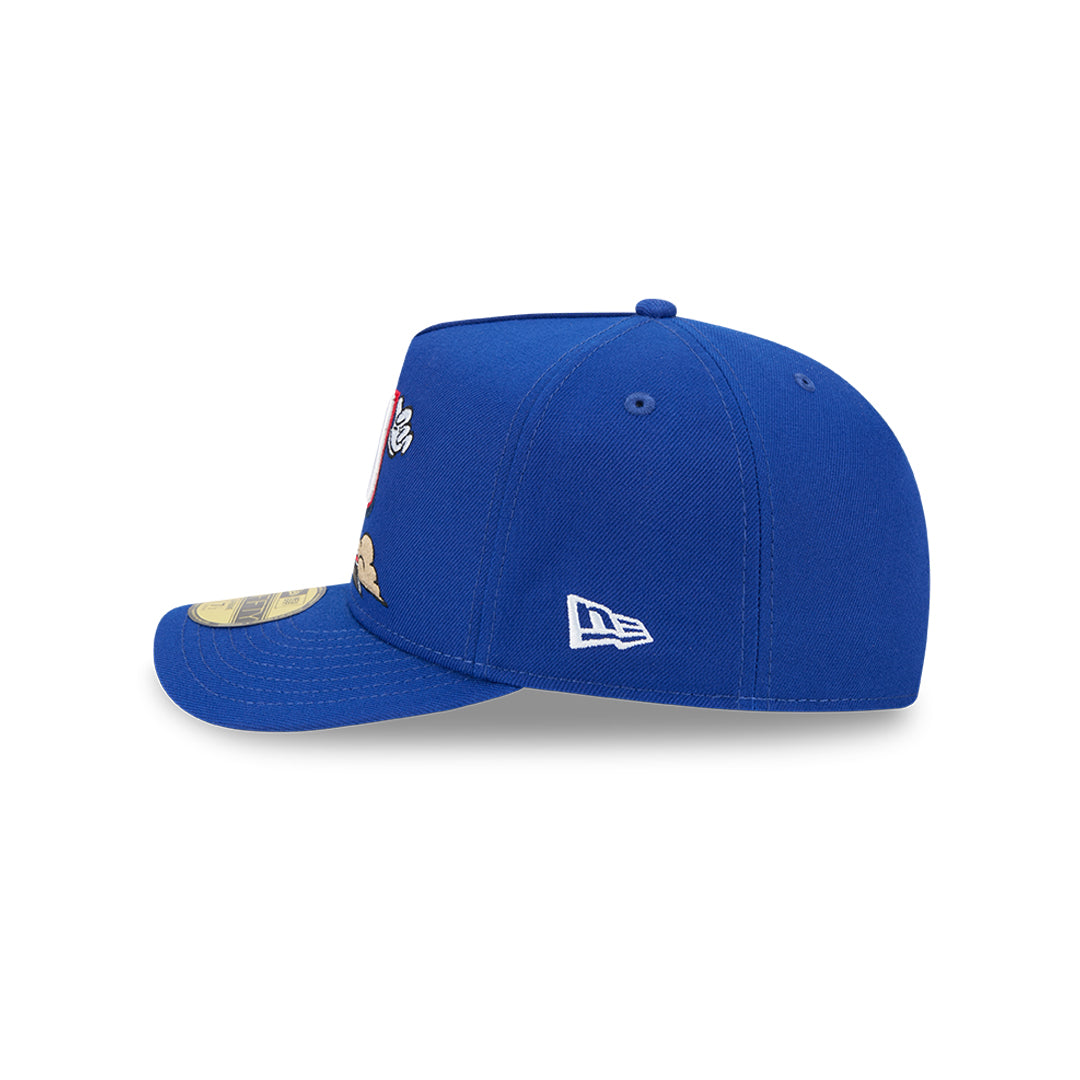 New Era หมวกรุ่น New York Giants Nfl Cartoon Royal 59Fifty A-Frame Cap