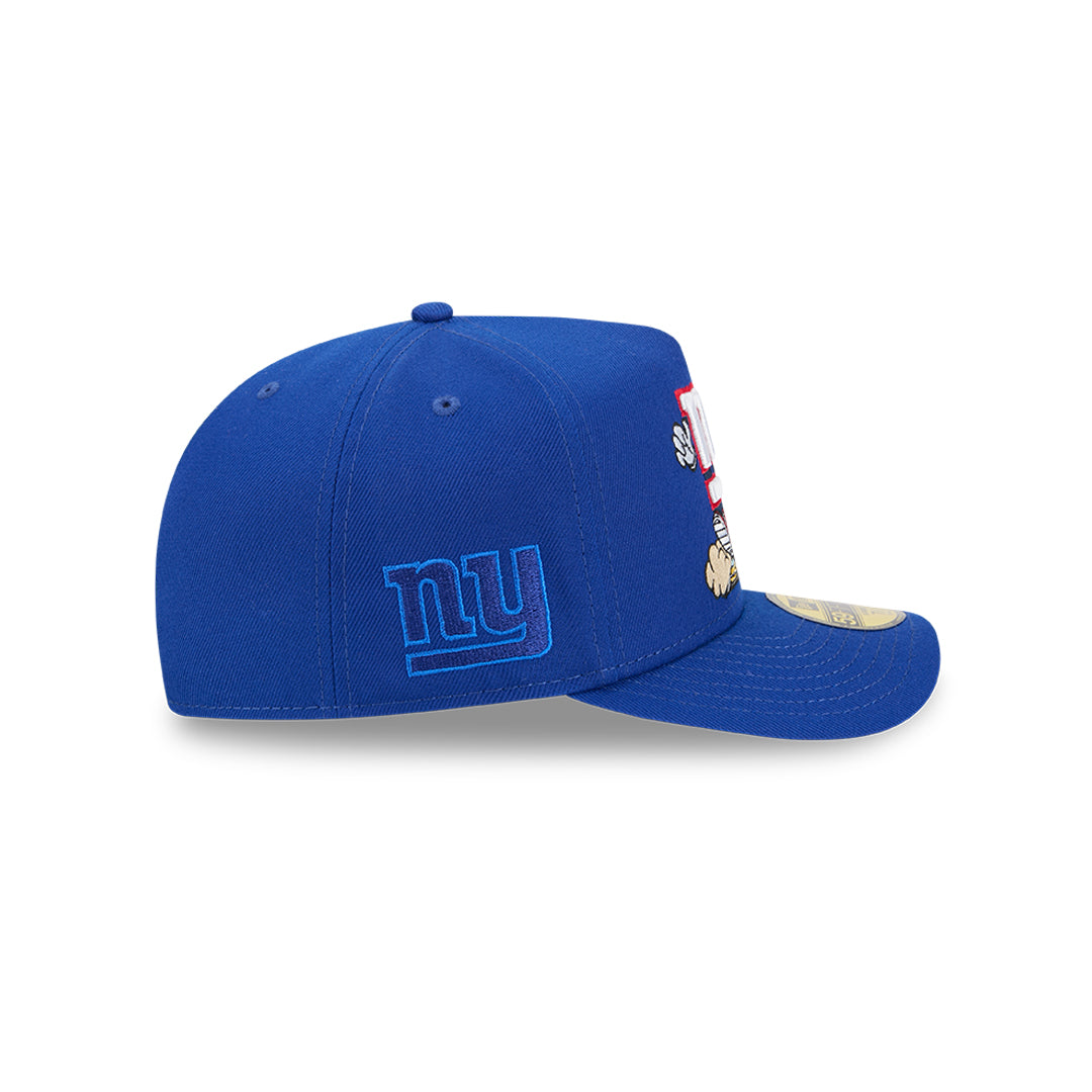 New Era หมวกรุ่น New York Giants Nfl Cartoon Royal 59Fifty A-Frame Cap