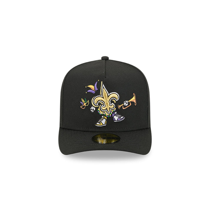 New Era หมวกรุ่น New Orleans Saints Nfl Cartoon Black 59Fifty A-Frame Cap