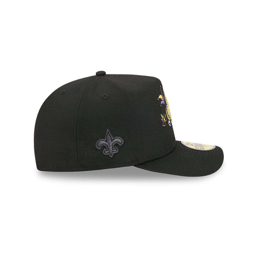 New Era หมวกรุ่น New Orleans Saints Nfl Cartoon Black 59Fifty A-Frame Cap
