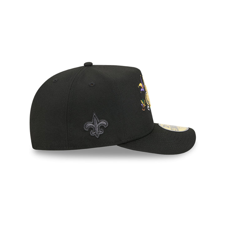 New Era หมวกรุ่น New Orleans Saints Nfl Cartoon Black 59Fifty A-Frame Cap