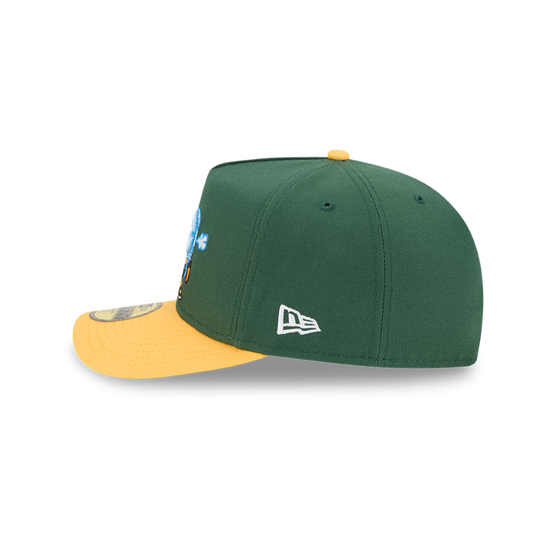 New Era หมวกรุ่น Green Bay Packers Nfl Cartoon Green 59Fifty A-Frame Cap
