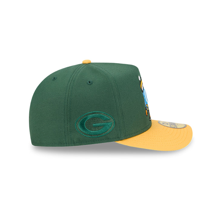 New Era หมวกรุ่น Green Bay Packers Nfl Cartoon Green 59Fifty A-Frame Cap