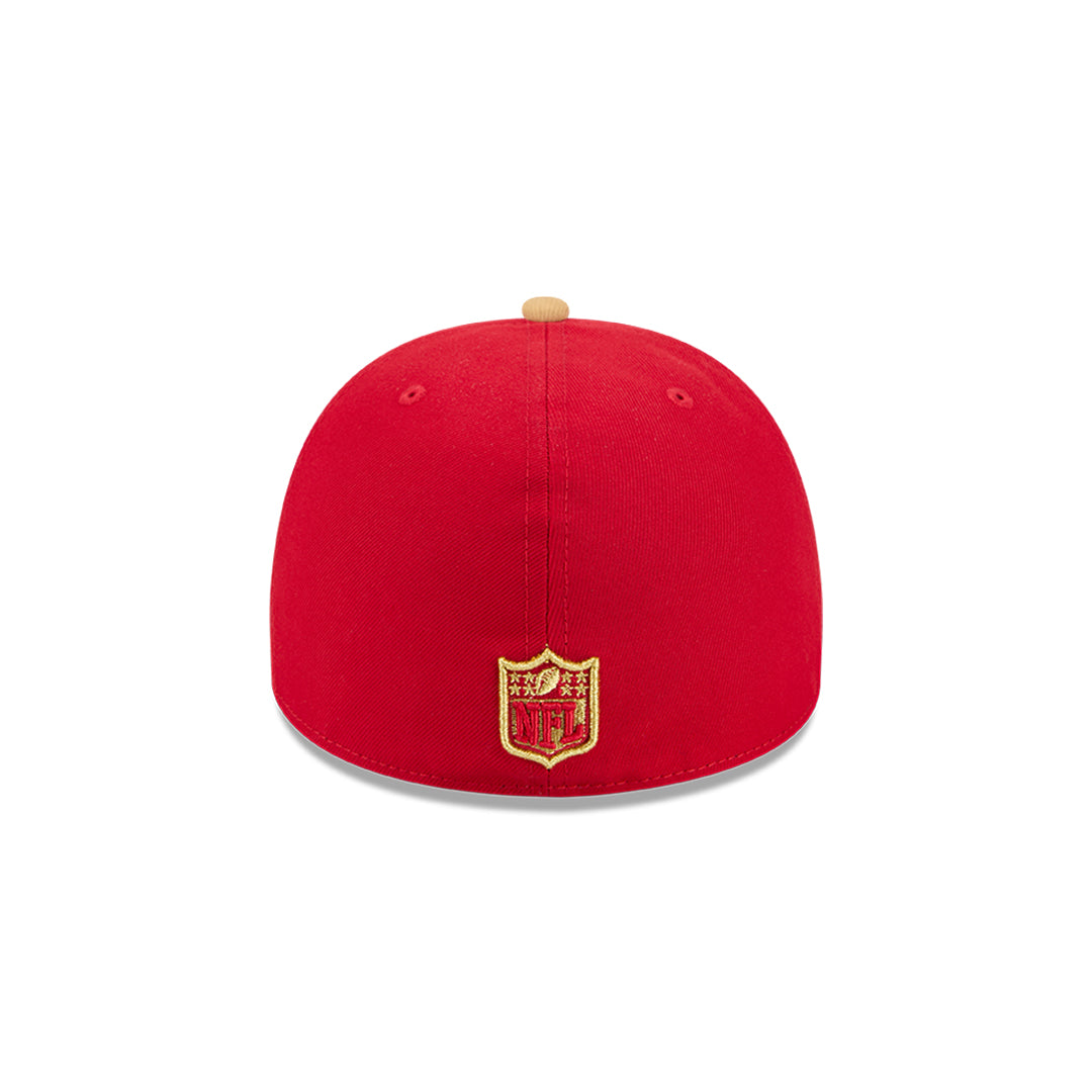 New Era หมวกรุ่น San Francisco 49Ers Nfl Cartoon Scarlet 59Fifty A-Frame Cap
