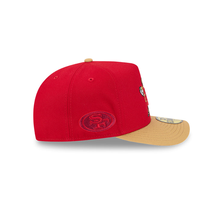 New Era หมวกรุ่น San Francisco 49Ers Nfl Cartoon Scarlet 59Fifty A-Frame Cap