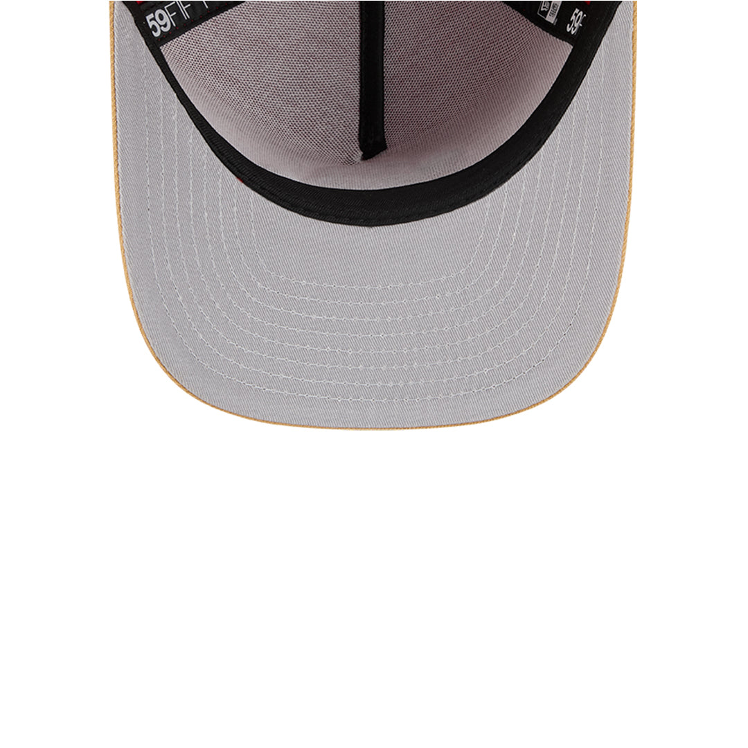 New Era หมวกรุ่น San Francisco 49Ers Nfl Cartoon Scarlet 59Fifty A-Frame Cap