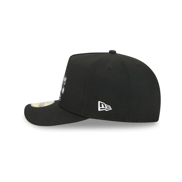 New Era หมวกรุ่น Las Vegas Raiders Nfl Cartoon Black 59Fifty A-Frame Cap