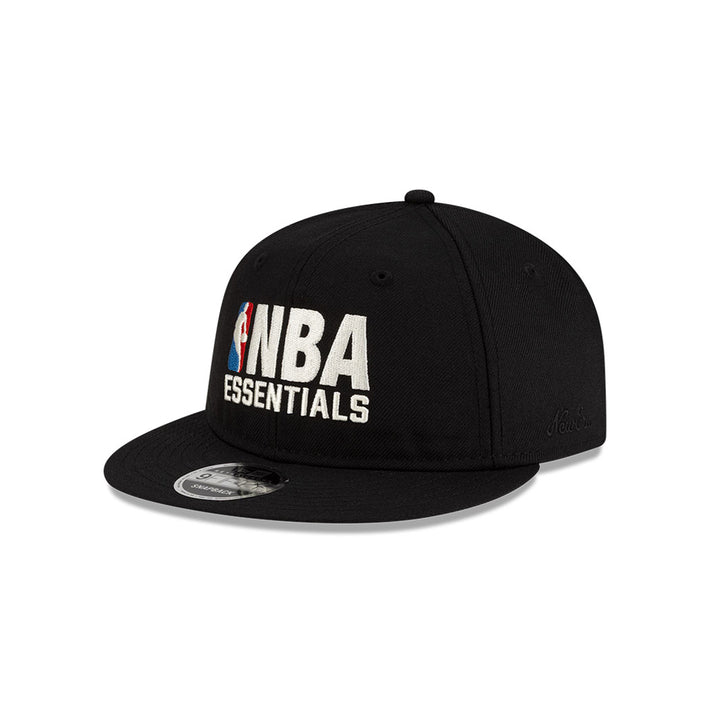 New Era หมวกรุ่น Fear Of God X Nba & Wnba Nba Logo Black 9Fifty Retro Crown Cap