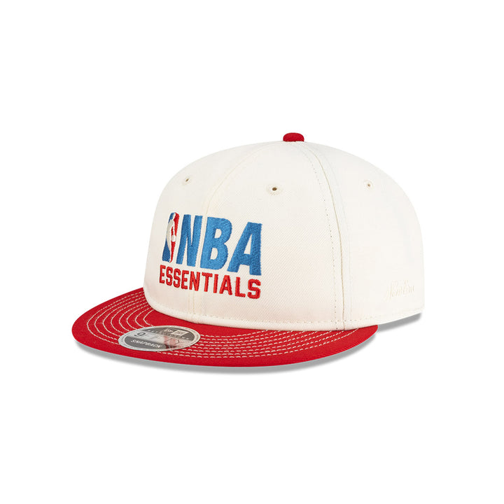 New Era หมวกรุ่น Fear Of God X Nba & Wnba Nba Logo Chrom White 9Fifty Retro Crown Cap