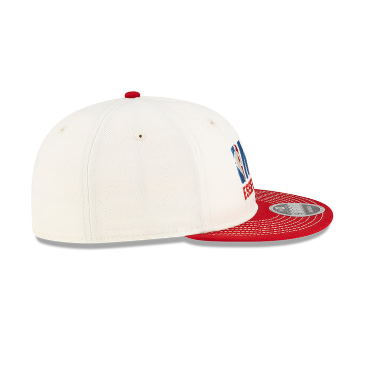 New Era หมวกรุ่น Fear Of God X Nba & Wnba Nba Logo Chrom White 9Fifty Retro Crown Cap