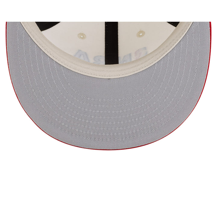 New Era หมวกรุ่น Fear Of God X Nba & Wnba Nba Logo Chrom White 9Fifty Retro Crown Cap