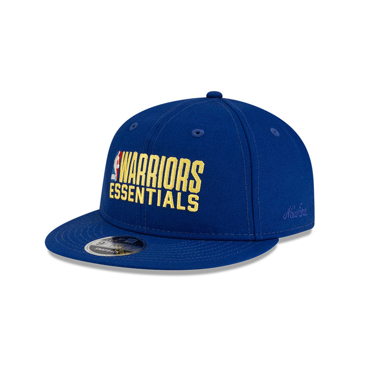New Era หมวกรุ่น Fear Of God X Nba & Wnba Golden State Warriors Royal 9Fifty Retro Crown Cap