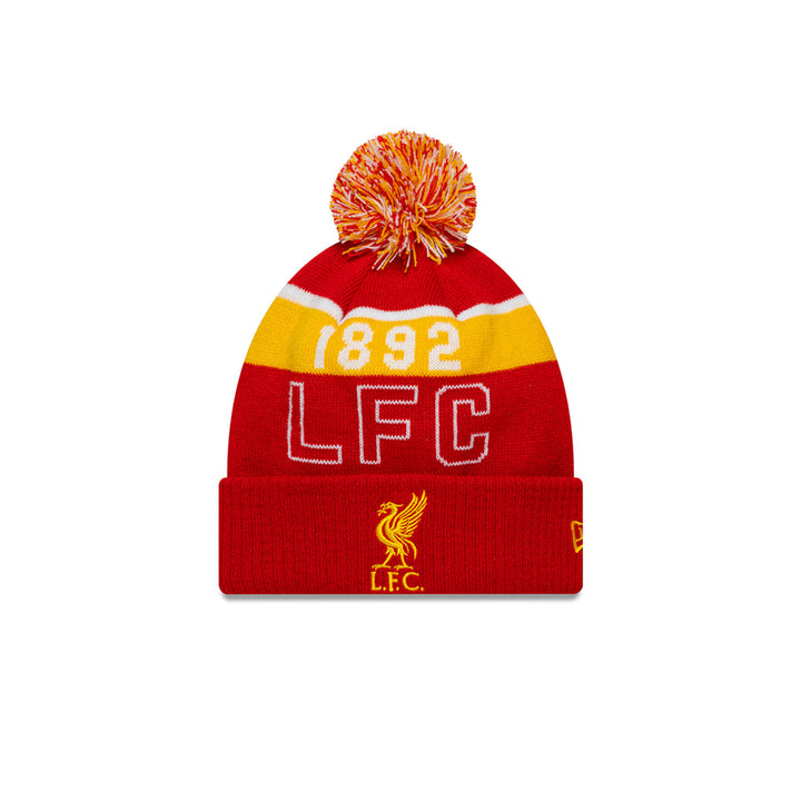 New Era หมวกรุ่น Liverpool Sport Scalet And Gold Cuff Beanie Cap
