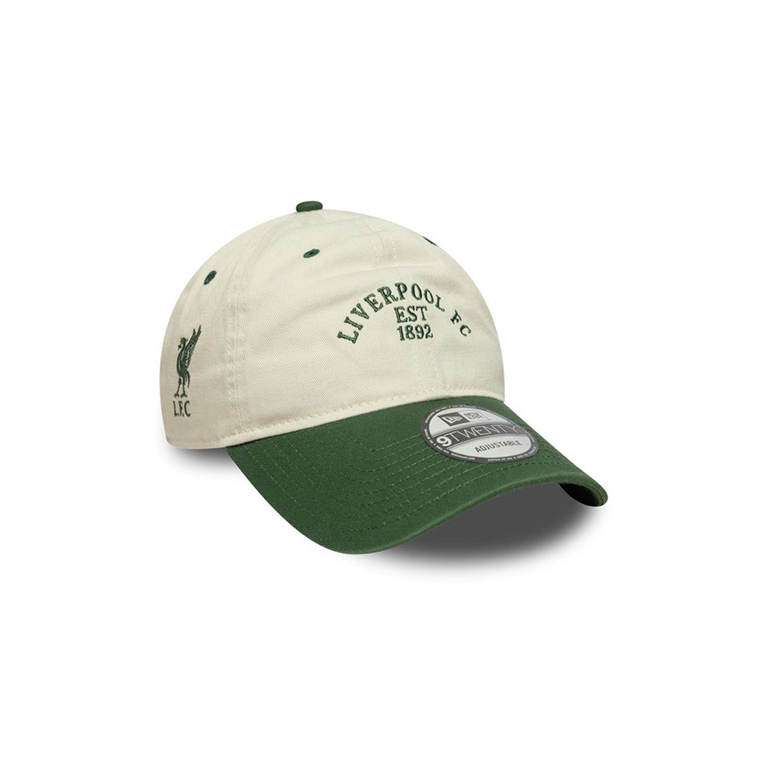 New Era หมวกรุ่น Liverpool Contrast Ivory And Dark Grey 9Twenty Cap