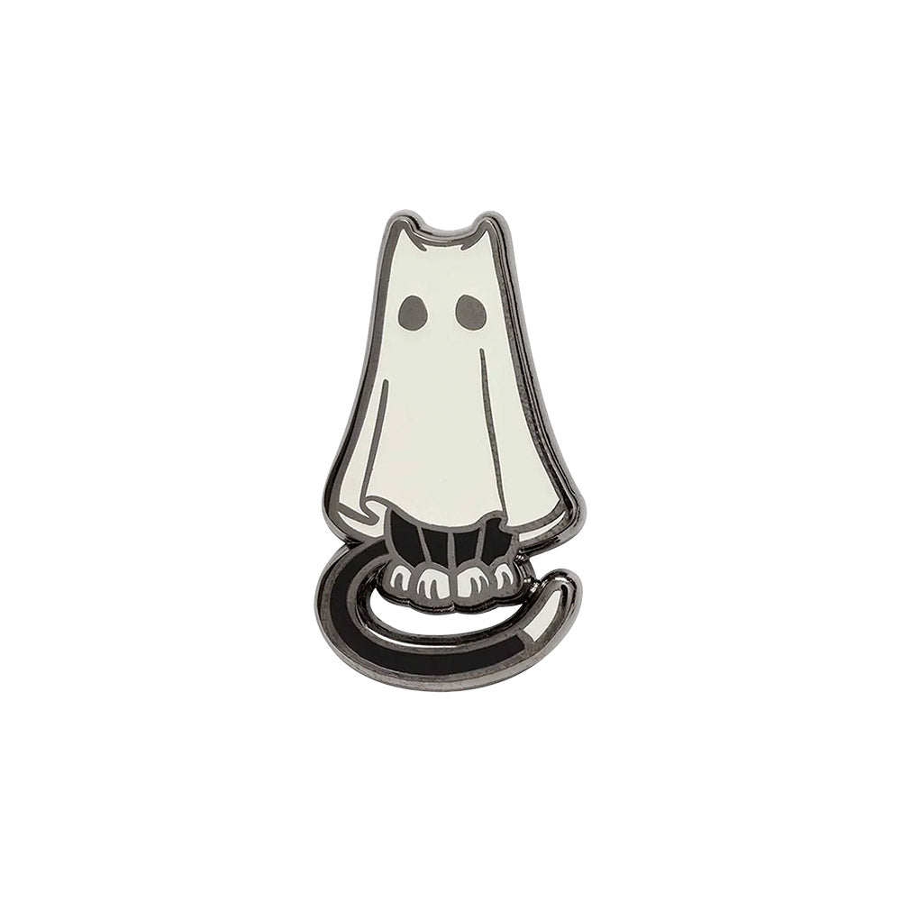 New Era เข็มติดหมวกรุ่น New Era Halloween Mlb Black Ghost Cat Pin