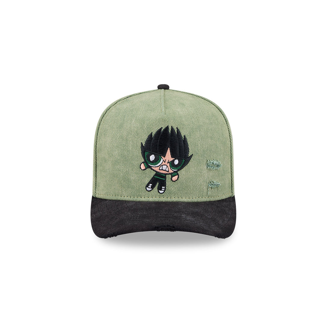 New Era หมวกรุ่น Buttercup The Powerpuff Girls Green 9Fifty A-Frame Cap