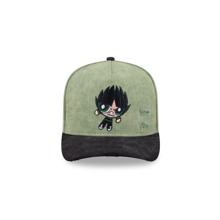 New Era หมวกรุ่น Buttercup The Powerpuff Girls Green 9Fifty A-Frame Cap