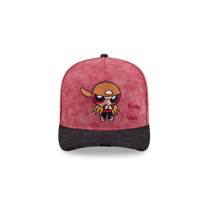 New Era หมวกรุ่น Blossom The Powerpuff Girls Red 9Fifty A-Frame Cap