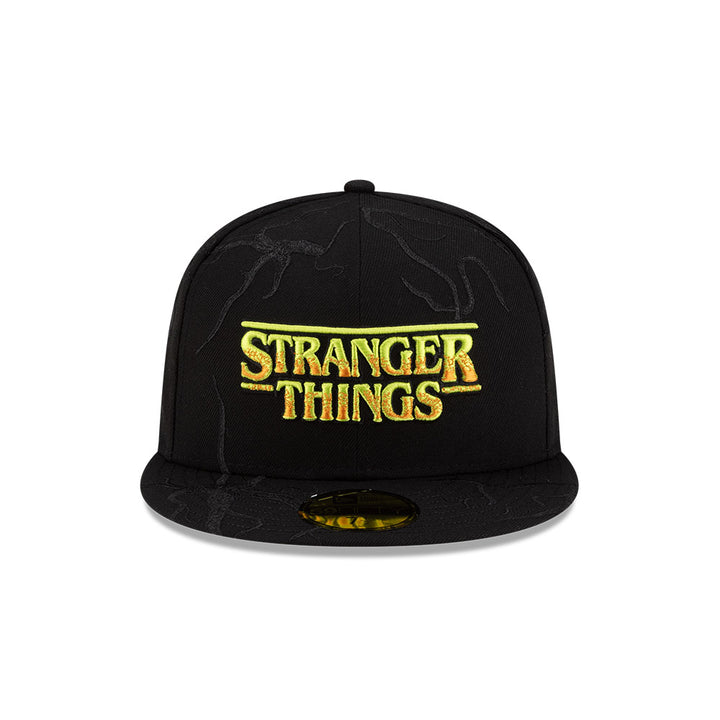 New Era หมวกรุ่น New Era X Netflix Stranger Things All-Over Print Black 59Fifty Cap