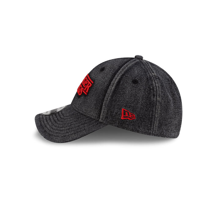 หมวกแก๊ป New Era รุ่น New Era X Netflix Stranger Things Distressed Black Denim 9Forty Cap