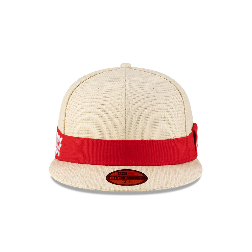 New Era หมวกรุ่น New Era X One Piece Straw Stone 59Fifty Cap